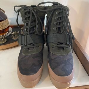 Combat Camo Boots | Steve Madden